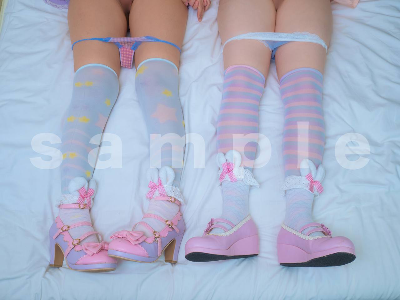 [写真集]ぱすてるえっち　10　あいりとりんか02　ゆめかわツインズ gallery photo 5