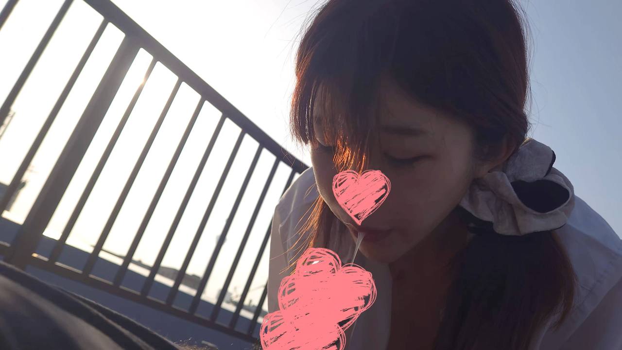 【個撮+屋外】スポ根メンヘラ❤校舎屋上フェラチオサポート3万円【4K画質】❤ gallery photo 8
