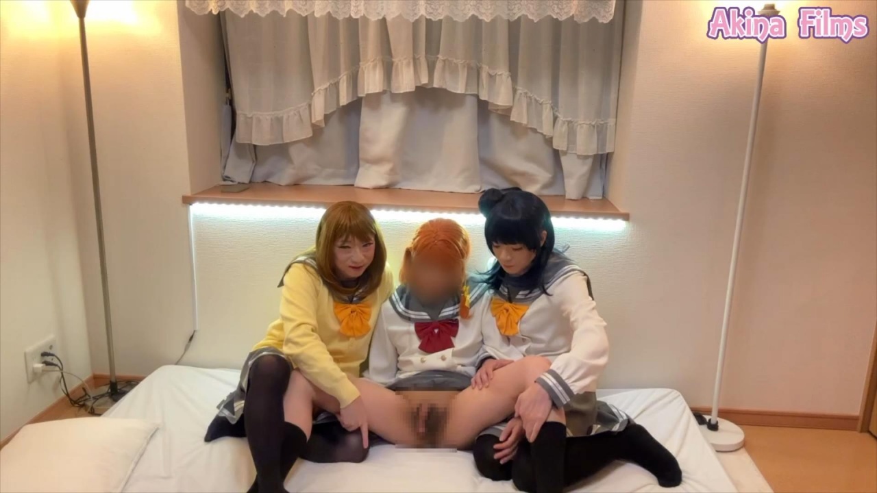 【女装】みんなー！はーい！ナニが好き？もちろん大好きチカちん〇ん！　４回転！手コキ生〇メぶっ掛けの連続！ gallery photo 4