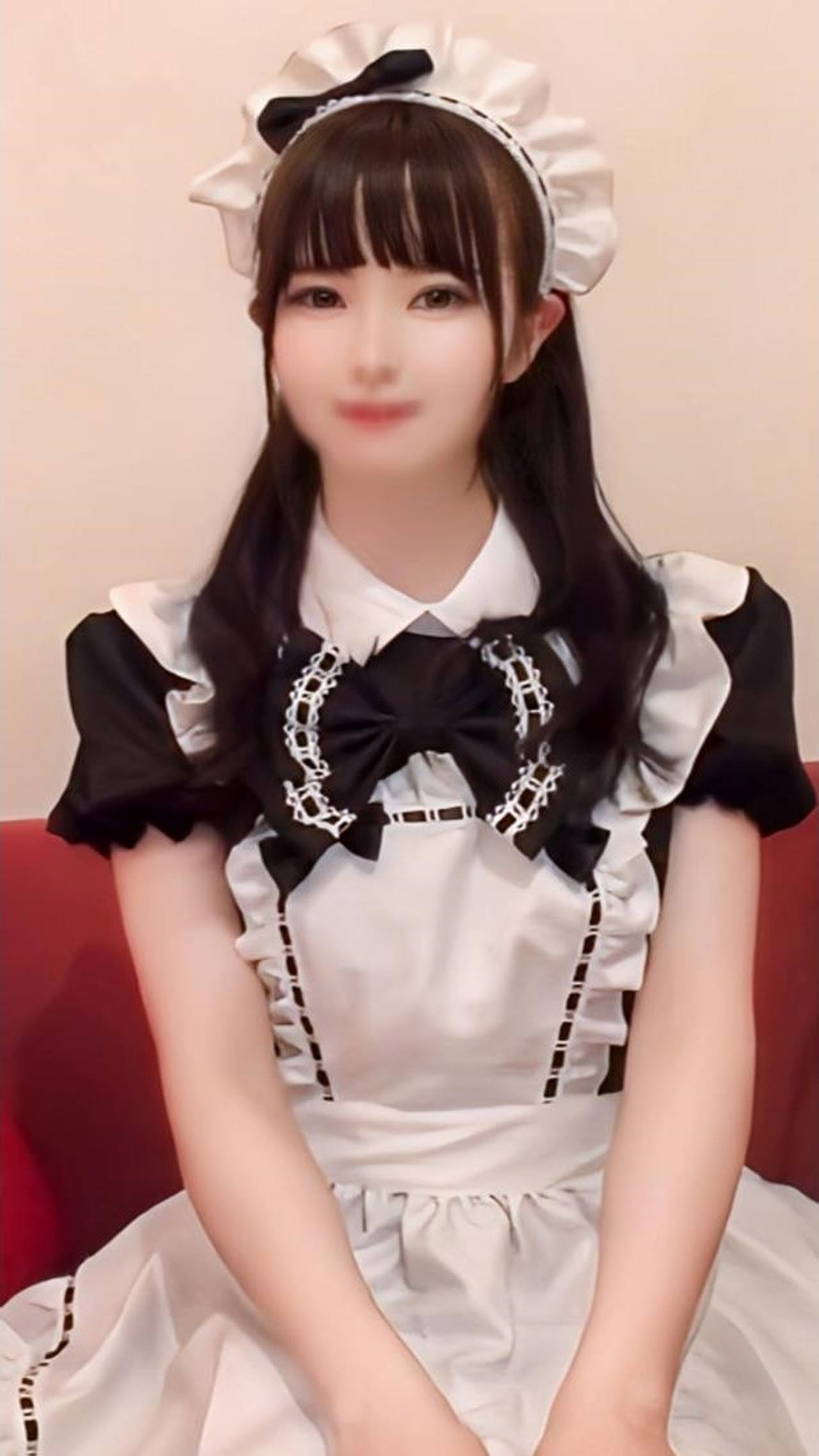 【秋葉原SSS級メイド18歳】圧倒的人気No.1コンカフェメイドの未開拓新品マ〇コを蹂躙しつくす生挿入ハメ撮り。※在庫限り gallery photo 1