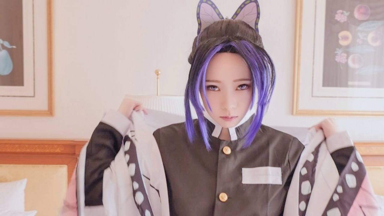 【鬼滅の刃】究極再現度の2.5次元美女！！俺の柱が*宮を穿つ！中出しと同時にエビ反り激イキ孕まSEX！！【胡蝶しのぶ・蟲柱】 gallery photo 5