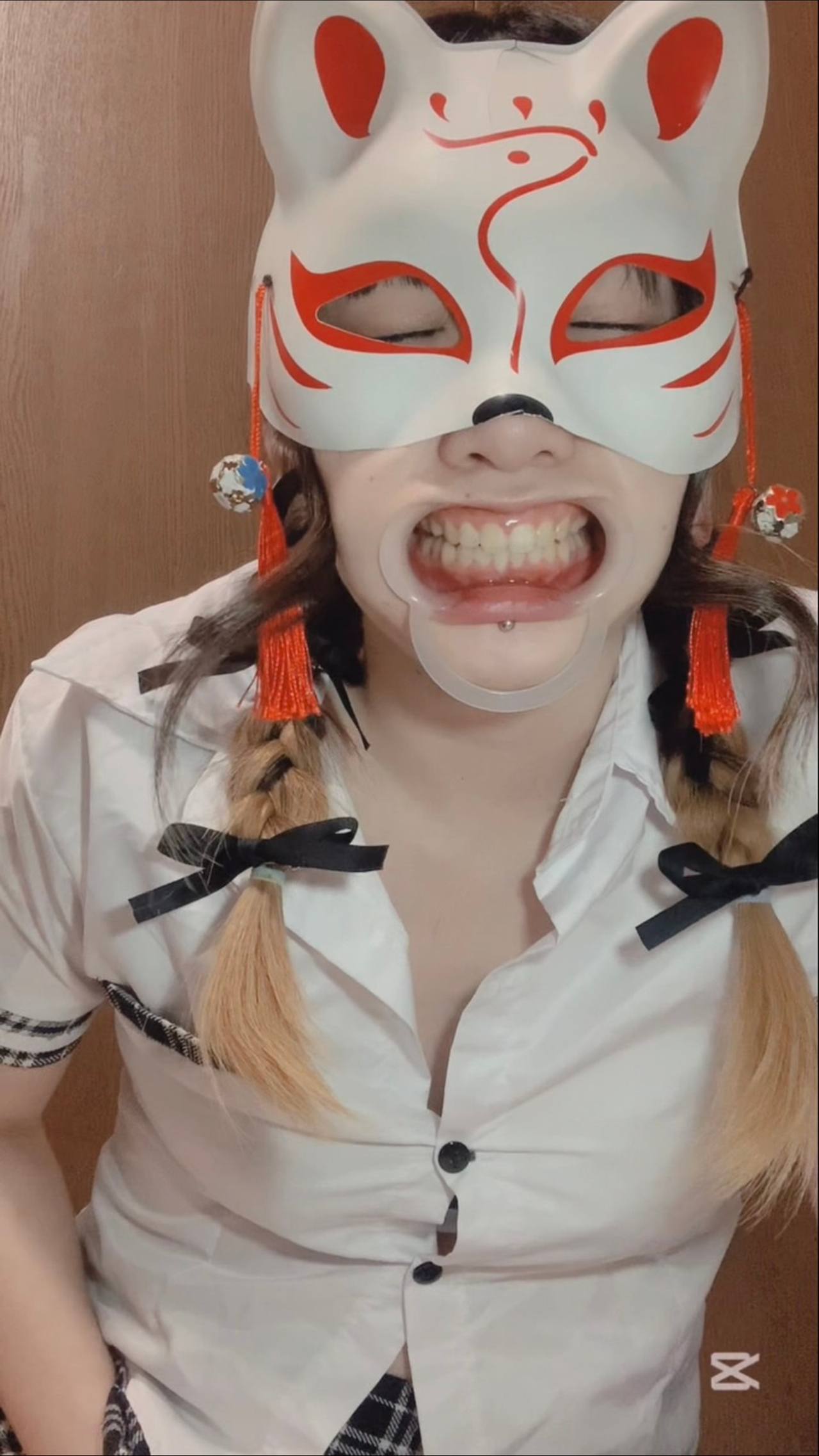 開口器でオナ！？変態さん必見、オナ顔アップ♡ gallery photo 2