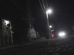 【個人撮影】パイパン由衣24才／縛って磔にして電車へ露出