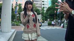 童顔素人娘をナンパし強引にセンズリ見せたらキレられたｗｗ