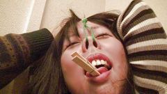 鼻フック熟女!デカ尻巨乳ぽっちゃり五十路SM中出し-3