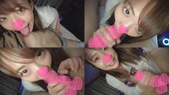 【ごっくん中毒J系】埼玉県立校スレンダー美人のNちゃん／エロコス姿で美尻を堪能の生SEX！美顔に 溜まらず顔面ぶっかけ！風呂場でフェラ抜きごっくん！逆夜這いで追い搾精で口内発射ごっくん！お別れ 前の車