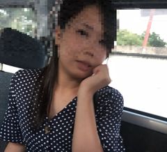 【接写】生々しい即尺!OLさんの車内フェラチオで大量口内発射-4