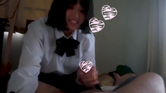 【個撮】都立普通科の流○ハメ撮り。ベロちゅー　全身舐め　乳首舐め手コキで射精  + 【個撮】都立商業科のゆめかわ系、メンヘラ騎乗位は射精するまで止まらない。