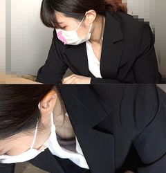 【OLオフィス内で胸チラ】新入社員の無防備乳首ちゃんです。Vol.2
