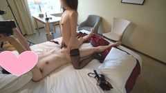[Personal shooting] Appearance / Eri 37 years old / I've been doing all-you-can-eat, raw fucking, and vaginal cum shot to a hostess who works at a high-class club with super big cock! !!