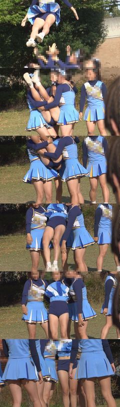 FHD動画 生脚で開脚しまくり！有名女子大チアリーダー達の激エロ演技NO-1