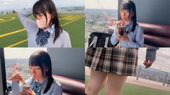 【降臨・性欲モンスター】ちっぱい＆デカ尻 美●女 もえかちゃん18歳 天使の笑顔でおちんぽシコシコ かわいいまんこに大量射精