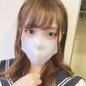 【無修正】清楚なのにエロかわなOL。アフター5に趣味のセーラー服を着てコスプレエッチ。男の上に跨り強烈バキュームフェラ！