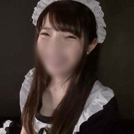 【素人／個撮】ピチピチ20歳女子大生の超可愛いコンカフェ嬢。激萌えメイド服姿でイチャつく中出しセックス。 FC2-PPV-4588865