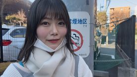 【素人個撮】寒くてもお外でしっかりと撮影してくれてフェラ～カラミまで笑顔で美巨乳 FC2-PPV-4591880