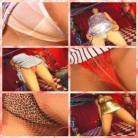 【ハミ毛】パンチラ最前線！ボディコン美女たちが卑猥なポーズでリンボーダンス！【10名収録】