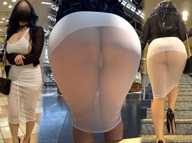 FC2-PPV-4717955 【爆乳Kカップ】爆尻モロ透けの超ド級美女！規格外デカ乳×極薄ワンピで街中ノーブラ挑発──激シコ確定ッ!!