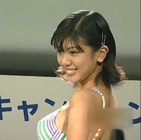 宮地真緒・益*梨恵・川原麻衣出演★MM02-04 水着メーカーキャンギャル水着ショー2002パート4