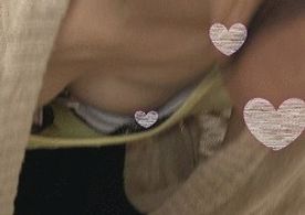 同僚のコのおっぱい　笑顔いっぱいで乳首ぽろり