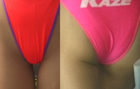 【お宝レースクイーン】昔のRQハイレグ衣装は凄かった！Part③ハミマン、ハミ毛当たり前！食い込み局部ドアップ接写！！（特典動画）