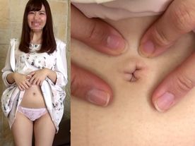 激レア!!【へそフェチ動画】★美央ちゃんのおへそを羞恥接写&イタズラ撮り