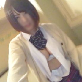 【素人】Gカップ乳／あーちゃん18歳。制服姿がぐぅシコ。スライム爆乳揺れまくる中出しセックス。