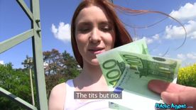 Redhead Student Fucked On A Hill