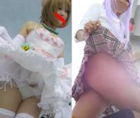 コスプレイヤー最前線23「魔法**の純白パンツ」