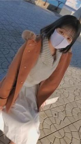 【無修正】上京してきた色白素朴。お泊り連続中出し