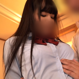 【素人】スレンダーボディの黒髪制服女子！デカチンピストン責めに、キツマン疼かせイキまくっちゃってました！ FC2-PPV-4627259