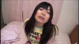可愛いお顔に顔射③