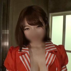 【素人／個撮】21歳茶髪ボブの清楚可愛いコンカフェ嬢をDMナンパ。ふわふわの色白巨乳おっぱい揺らして絶頂着エロセックス。 FC2-PPV-4630081