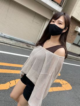 【インスタ系美脚女子】隠れ巨乳の美**_中出し２回戦収録