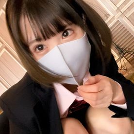 【個人撮影】激シコ！！可愛すぎる美巨乳J〇18才 小太りおじさんに生ハメ中出しされる