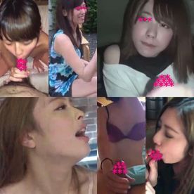 ☆☆☆1180⇒⇒[無個人撮影22]＝フェラ奉仕特集⓵＜[1]素人動画４本組+[2]着エロアイドル２人(⓵元アイドルH+②グラビアモデルN)組痴態動画=計６人収録/高画質/オリジナル官能編集＞＝