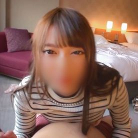 【素人】SSS級…神ルックスの20歳ｐ活**大生。上目遣いのイキ顔が超シコいハメ撮りセックス。