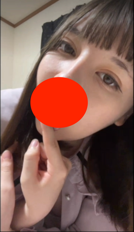 【ビデオ通話】Fカップ美乳大** 沙奈・完全顔出し！指入れオナニーで激イキしちゃいました！