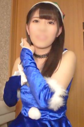 【個人撮影】アイドルっぽさのある色白美女♥ 生ハメでポルチオを突きまくって口内射精フィニッシュ！