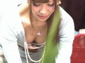 店員Yちゃんのおっぱい美乳ｗｗ乳首もラッキー