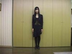 【ヌード】黒髪のニーハイお*さんのパイパンま●こ！くびれをお楽しみください♪♪♪