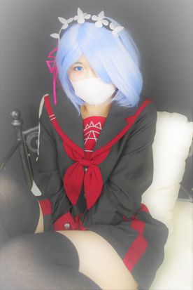 【完全素人18才】コスプレ撮影会　ラム+レム