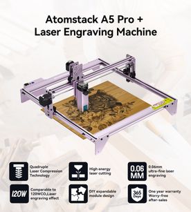 Atomstack A5 Pro+ Laser Engraving Cutting Machine