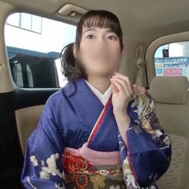 【素人／個撮】20歳おっとり清楚系の保育士さん。成人式で浮かれる和風美女と着エロセックス。 FC2-PPV-4571684