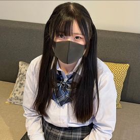 ほぼ**！経験人数１人だけのツインテール１８歳りこちゃん、最後は生中出しを嫌がるりこちゃんに**中出し！