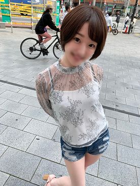 【渋谷しろうと⑦】剛毛＆敏感ぺたんこおっぱい ボーイッシュなセフレ**大生20歳 「無処理まんこ」に大量中出し