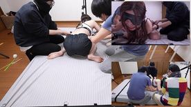 せっかくの四つん這いスタートも開始わずかで勝手に態勢を変えて抵抗する発狂お*さん（完全オリジナル）