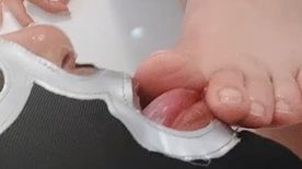 渚ちゃんのお風呂でふやけた足の裏舐めまくりVOL1