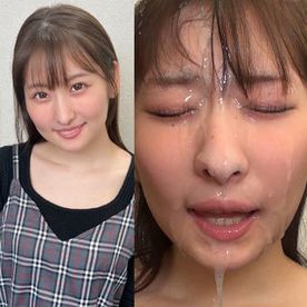 彼女　顔射 個撮) 【おねだり顔射⑥】キュートな彼女の丸呑みノーハンド ...