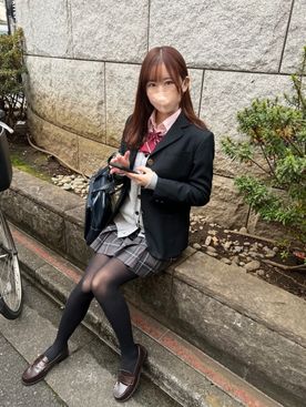 顔出し 個人撮影 激レア 黒パンストの制服とハメ撮り SNSで知り合っ  