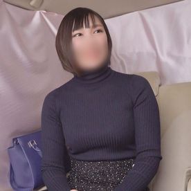 【素人／人妻】34歳ベリショの清楚奥さまをナンパ。欲求不満のカラダ疼かせイキ淫れる中出しセックス。
